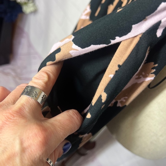 NWOT |•DIANE VON FURSTENBERG•| DVF x Target Halter Leopard Neutral Jumpsuit Sz S - Picture 5 of 7